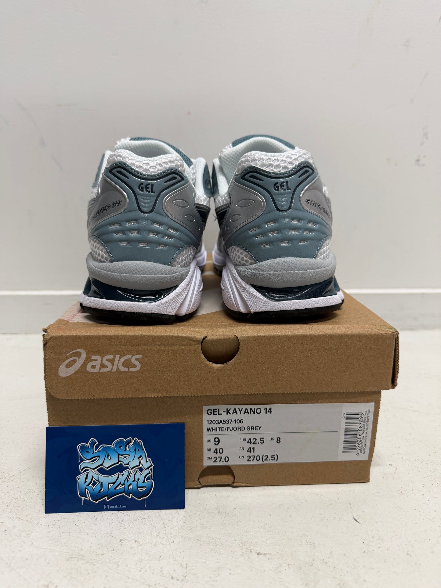 Gel Kayano 14 - Fjord Grey