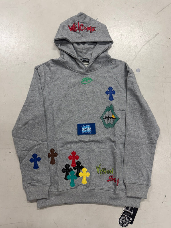 CH Hoodie - Grey Grafitti