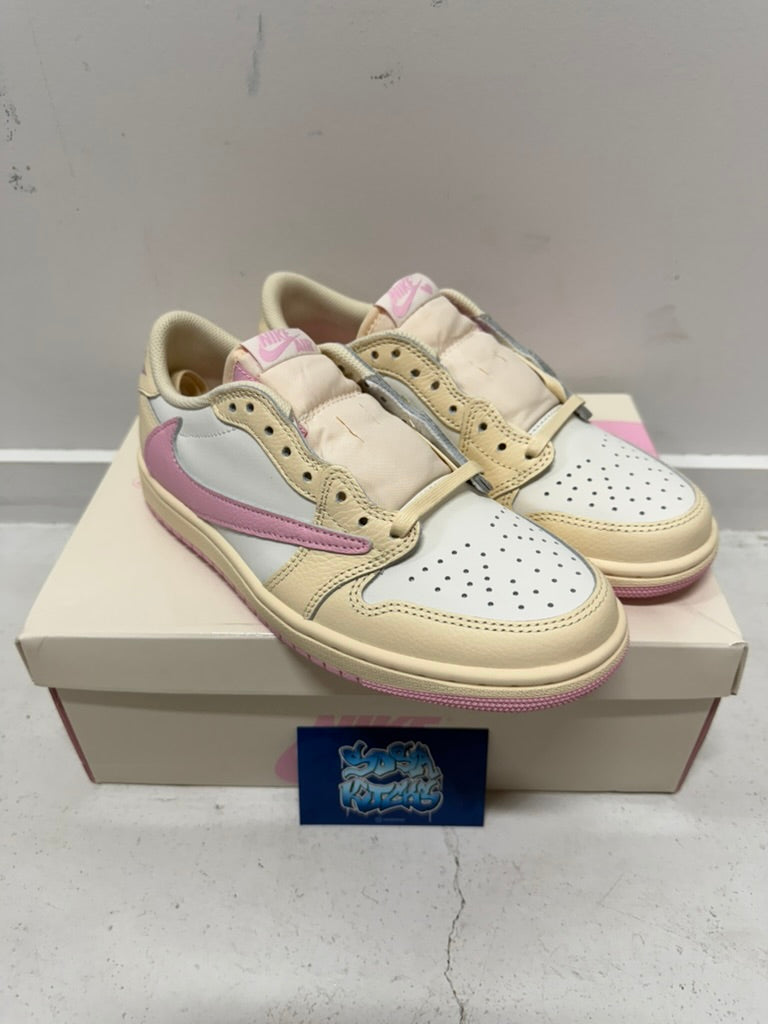 J1 Low x Travis Scott - Shy Pink
