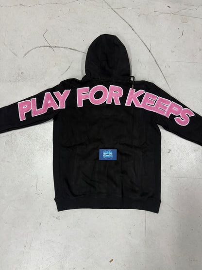 Geedup Play For Keeps Hoodie - Pink