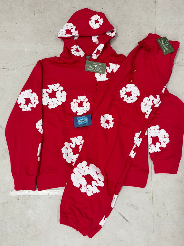 Denim Tears Tracksuit - Red