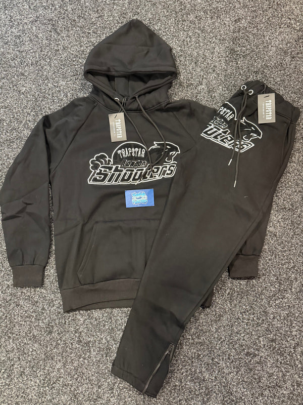 Trapstar Tracksuit - Black Black Shooters
