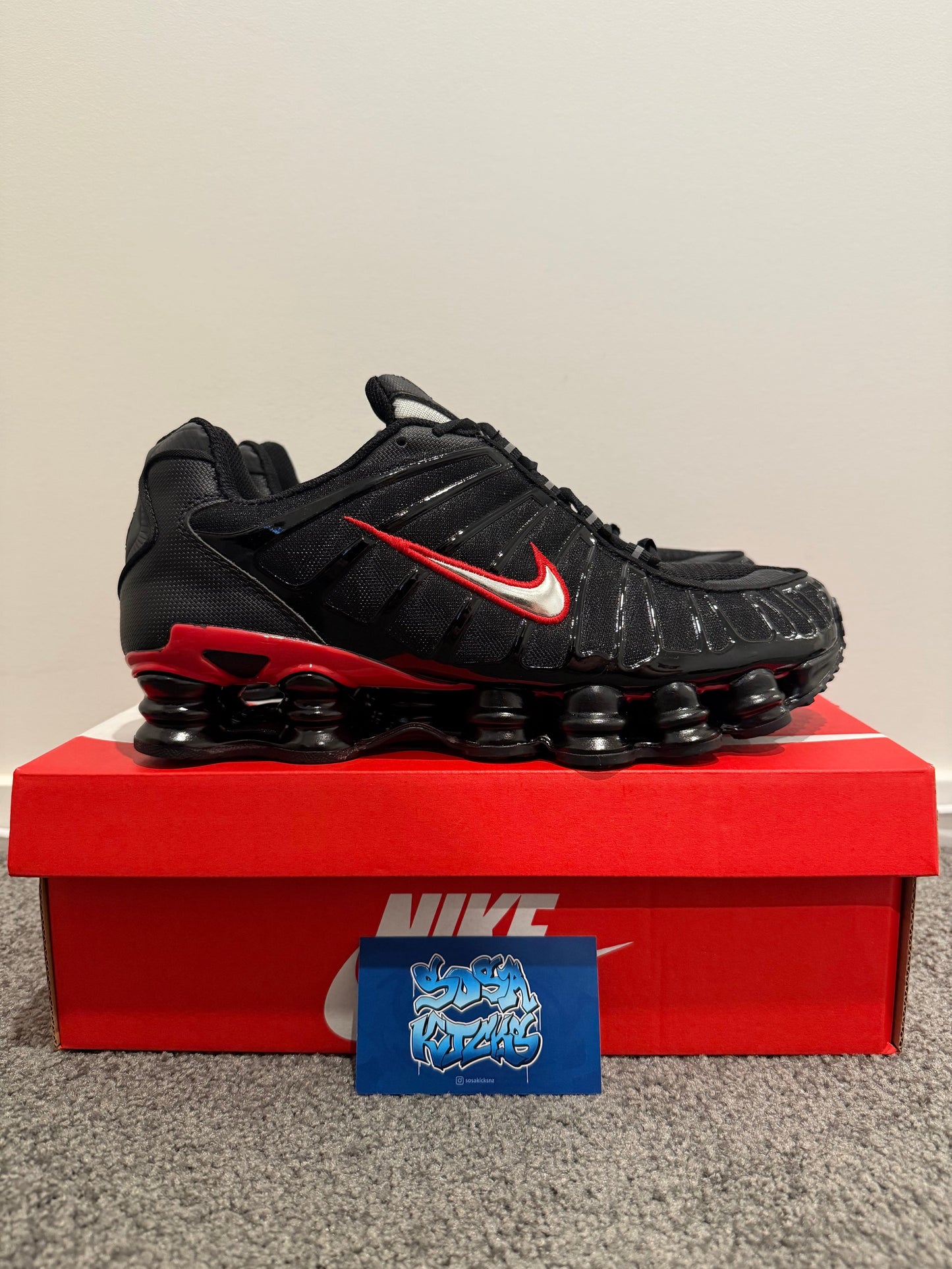 Shox TL - Black Red