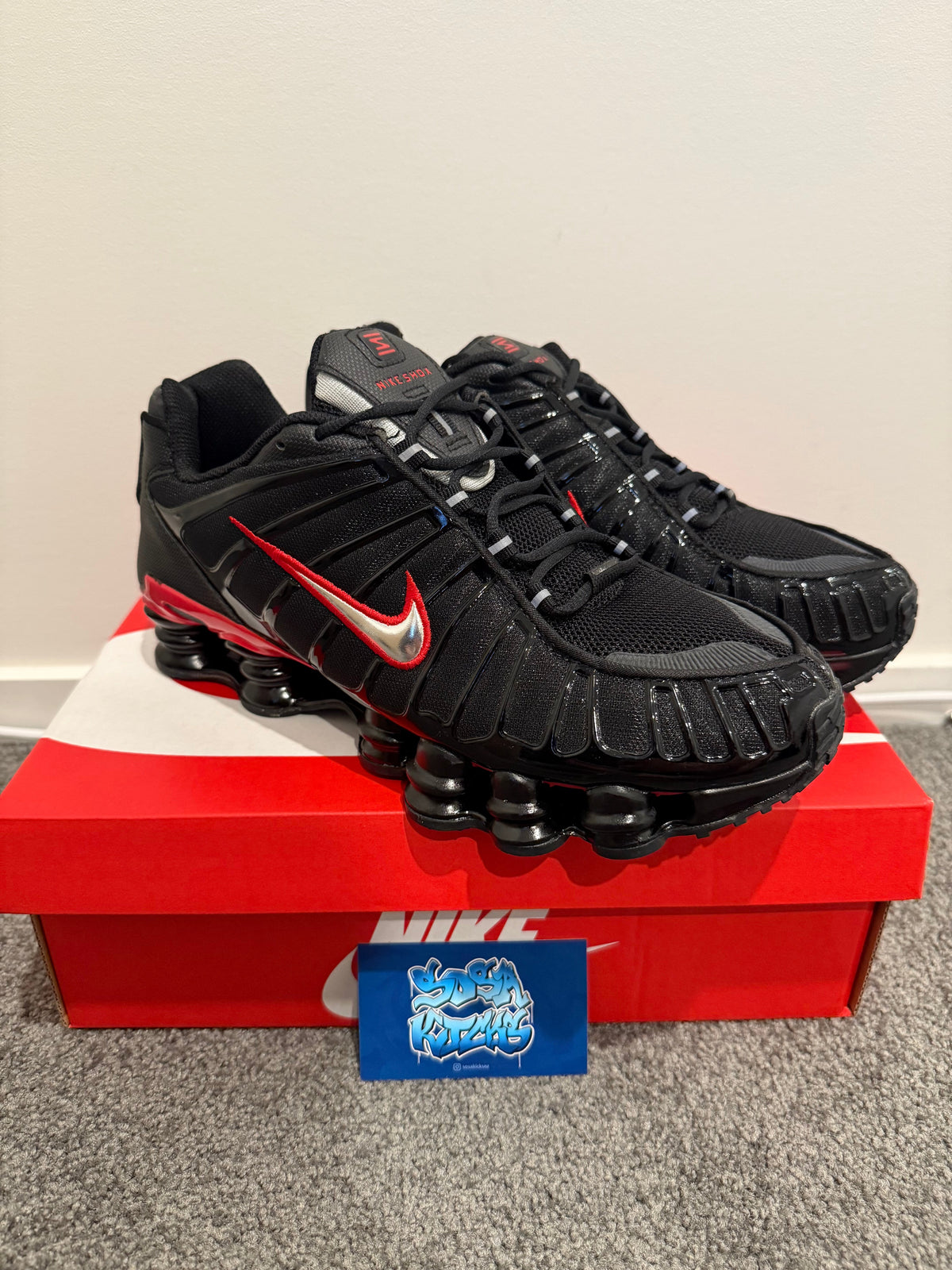 Shox TL - Black Red