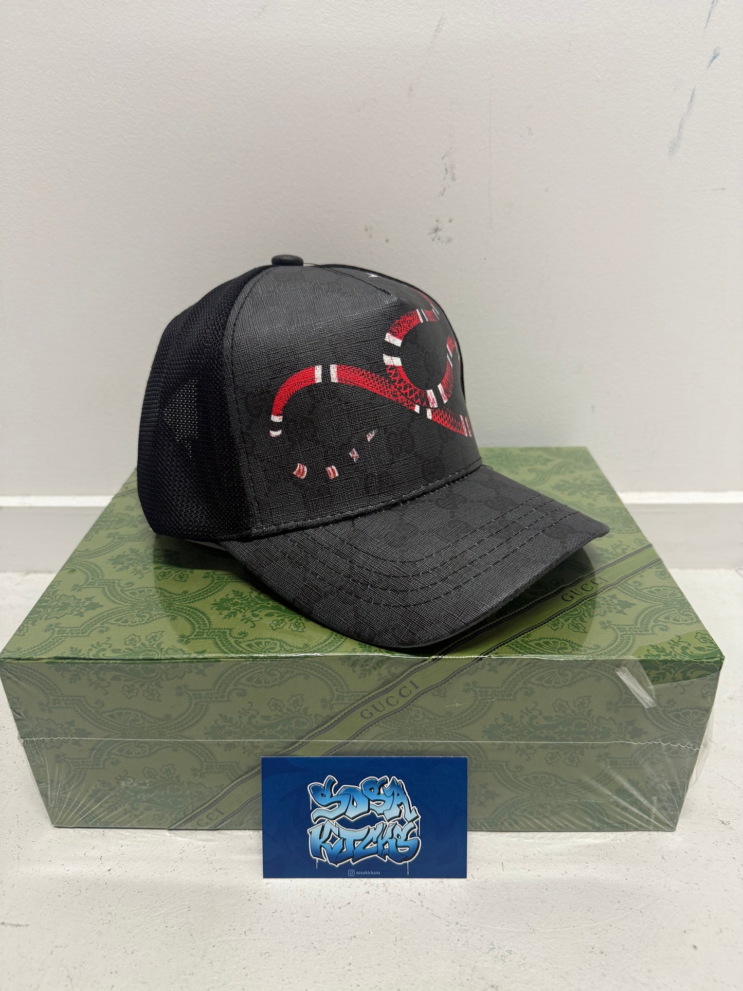 GC Snake Hat - Black