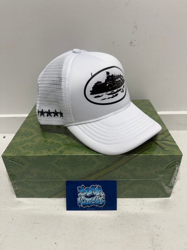 Corteiz Hat - White
