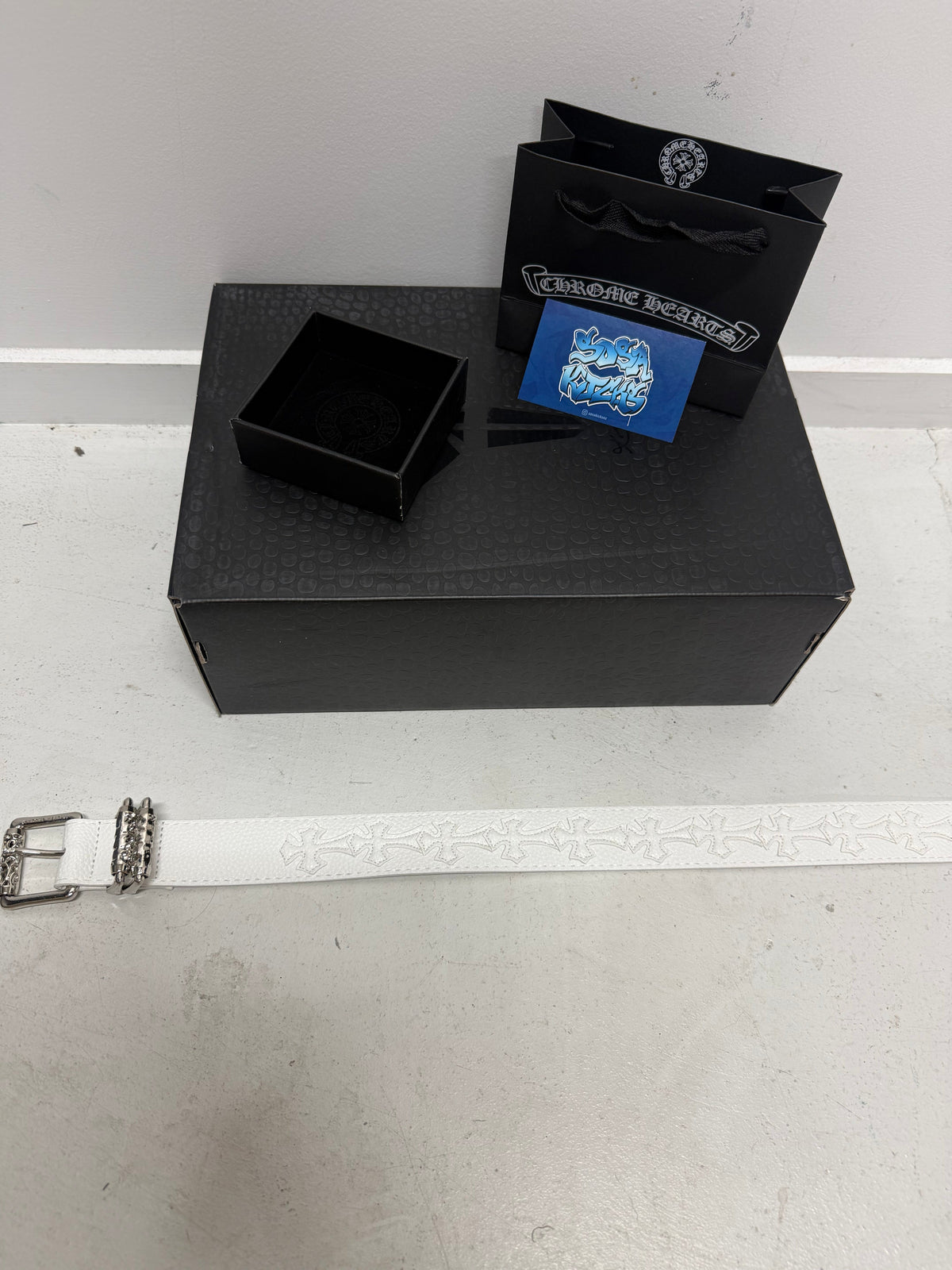 CH White Bullets Belt