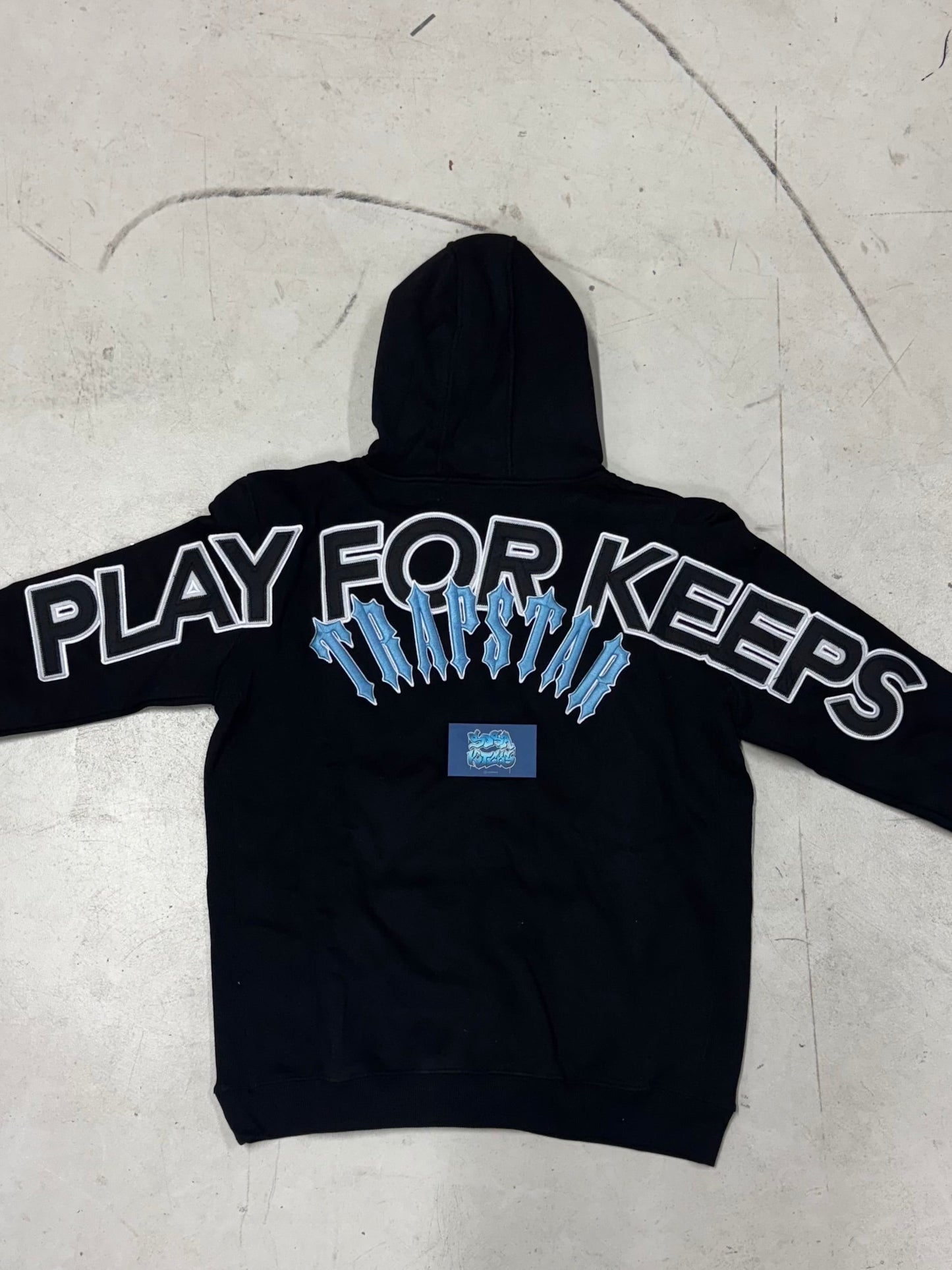 Geedup x Trapstar Play For Keeps Hoodie - Black