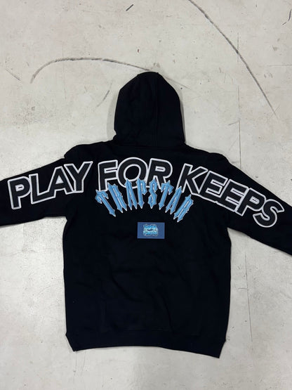 Geedup x Trapstar Play For Keeps Hoodie - Black