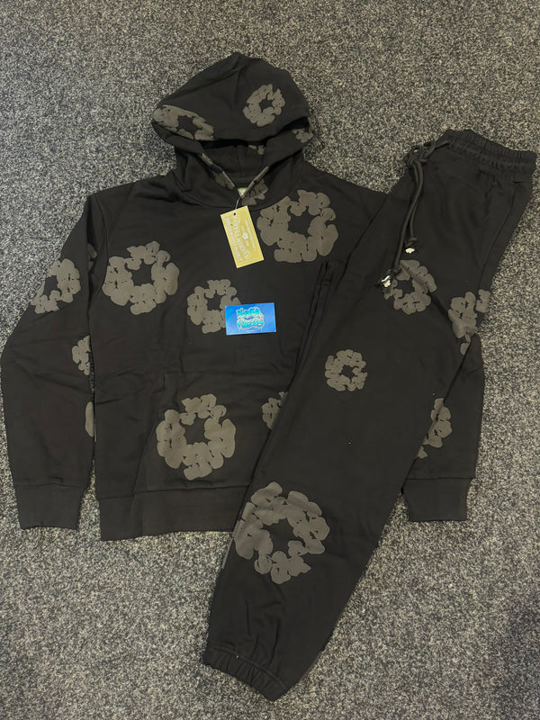 Denim Tears Tracksuit - Black Grey