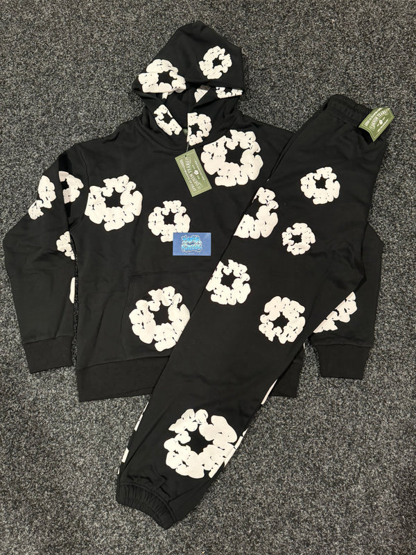 Denim Tears Tracksuit - Black White