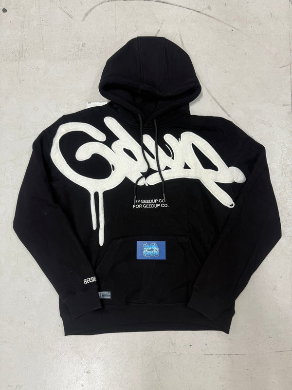 Geedup Handstyle Hoodie - White