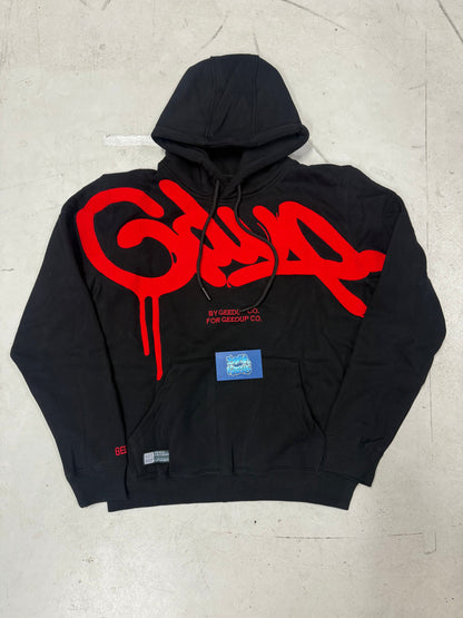 Geedup Handstyle Hoodie - Red