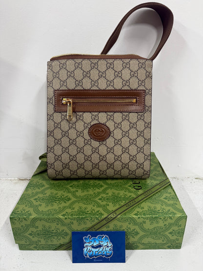 GC Messenger Bag - Brown
