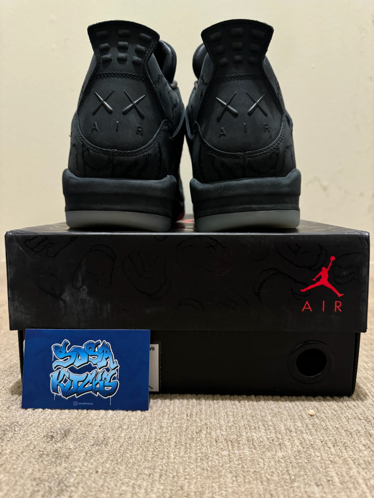 J4 - Kaws Black