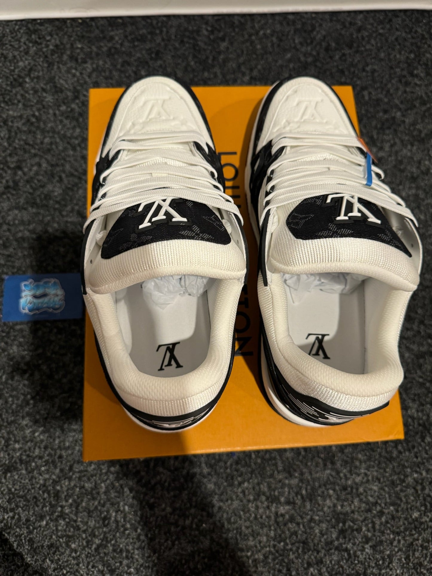Loowee Trainer - Black Denim
