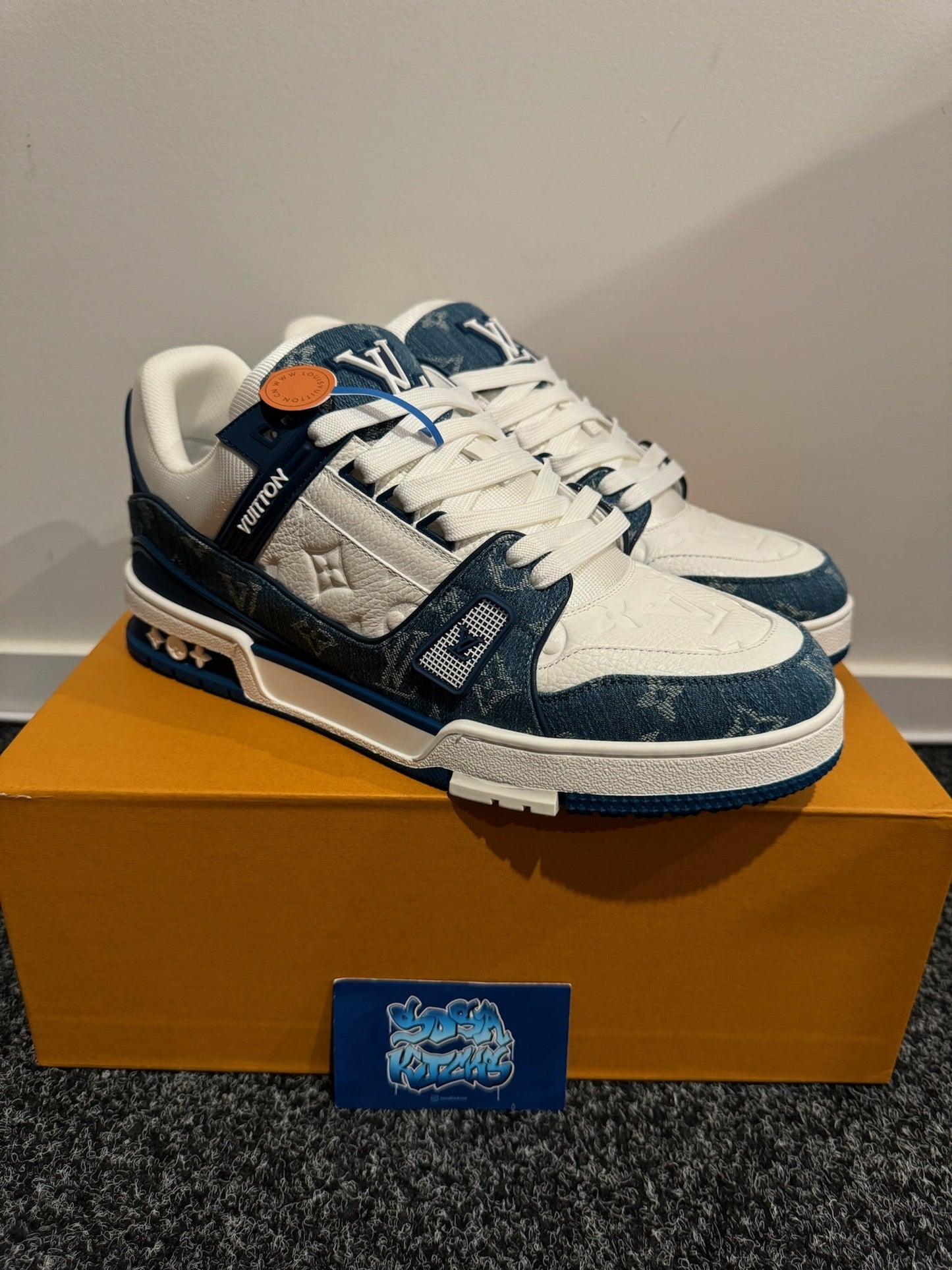 Loowee Trainer - Blue Denim