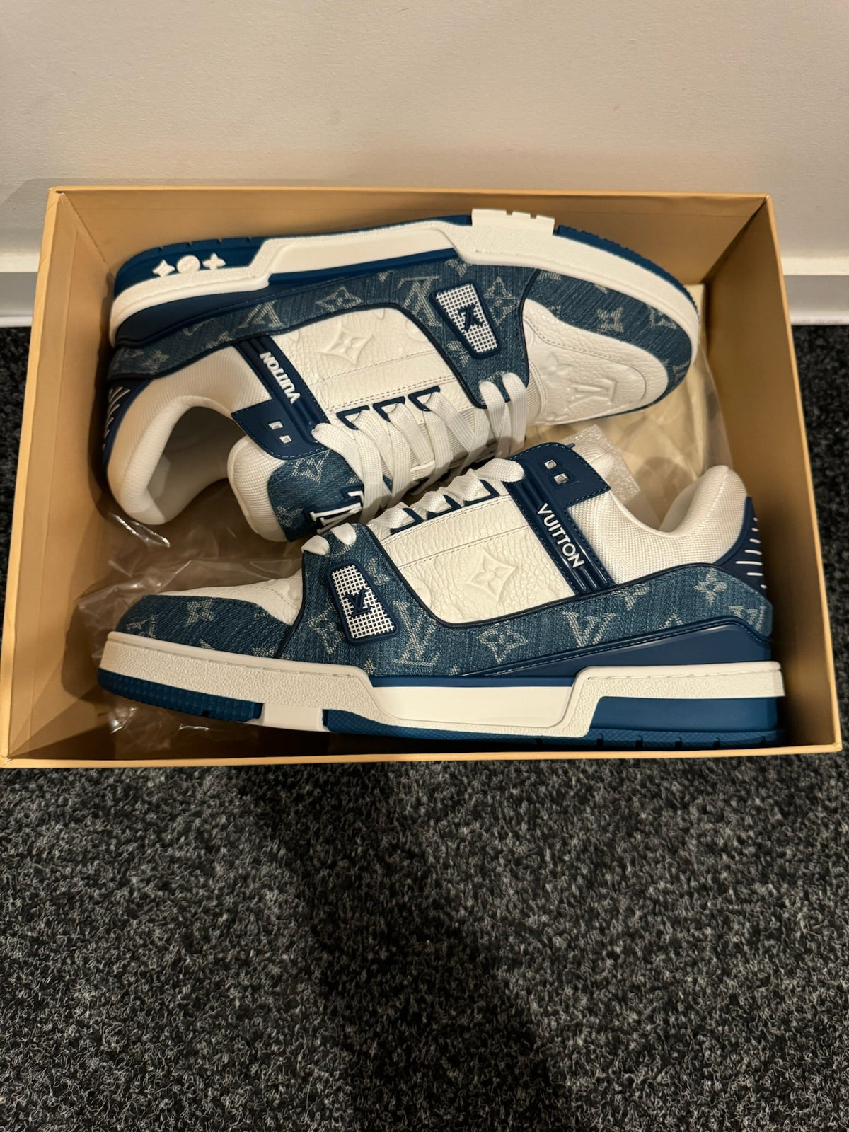 Loowee Trainer - Blue Denim