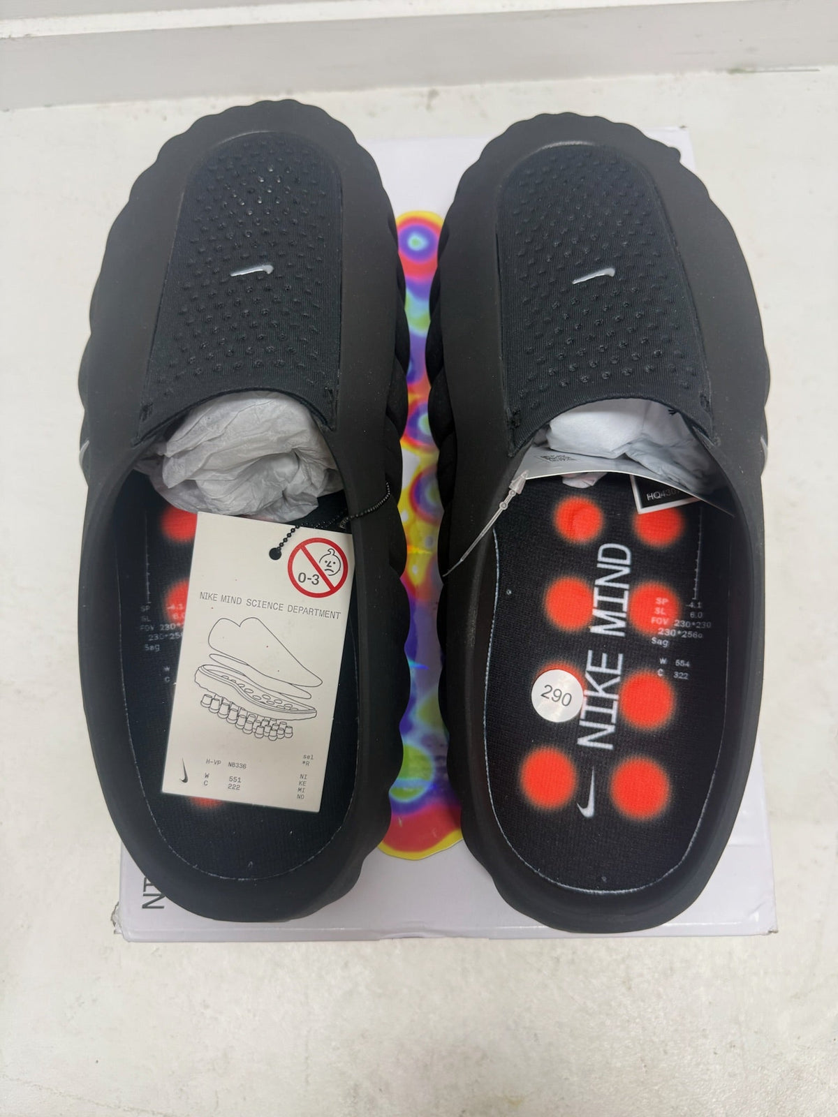 Mind 001 Slide - Black