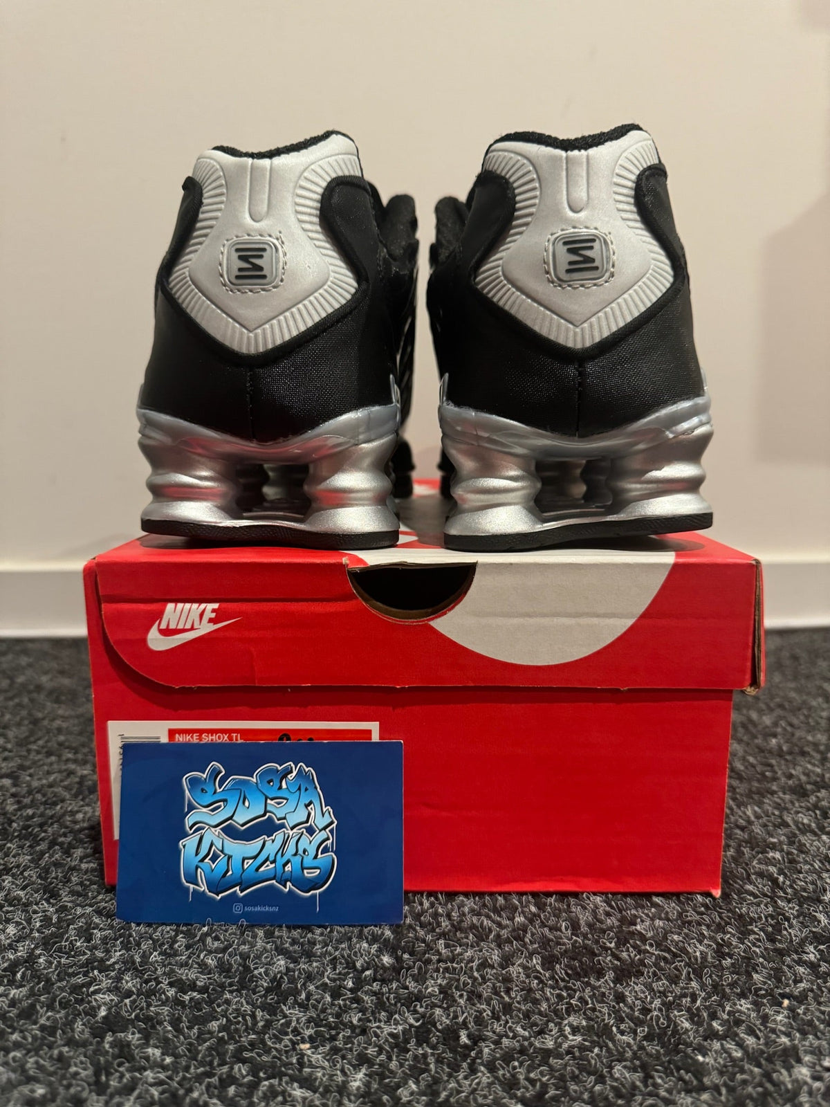 Shox TL - Black Silver