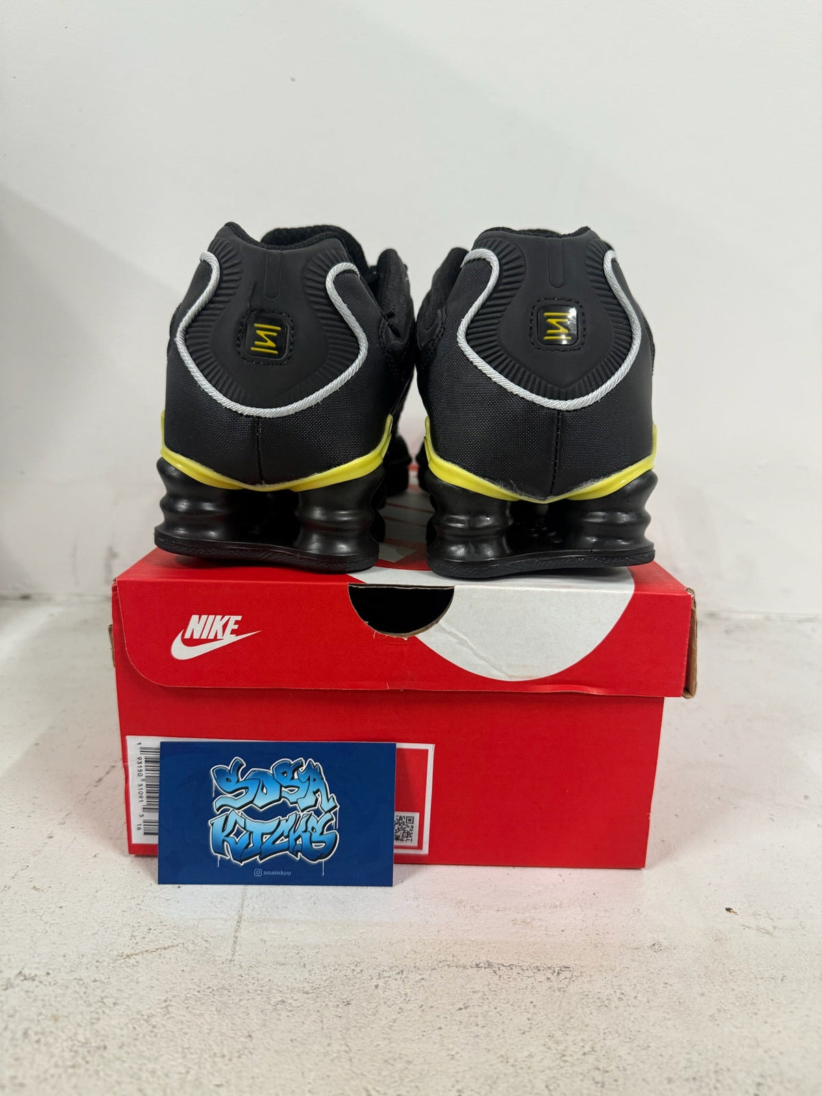 Shox TL - Black Yellow