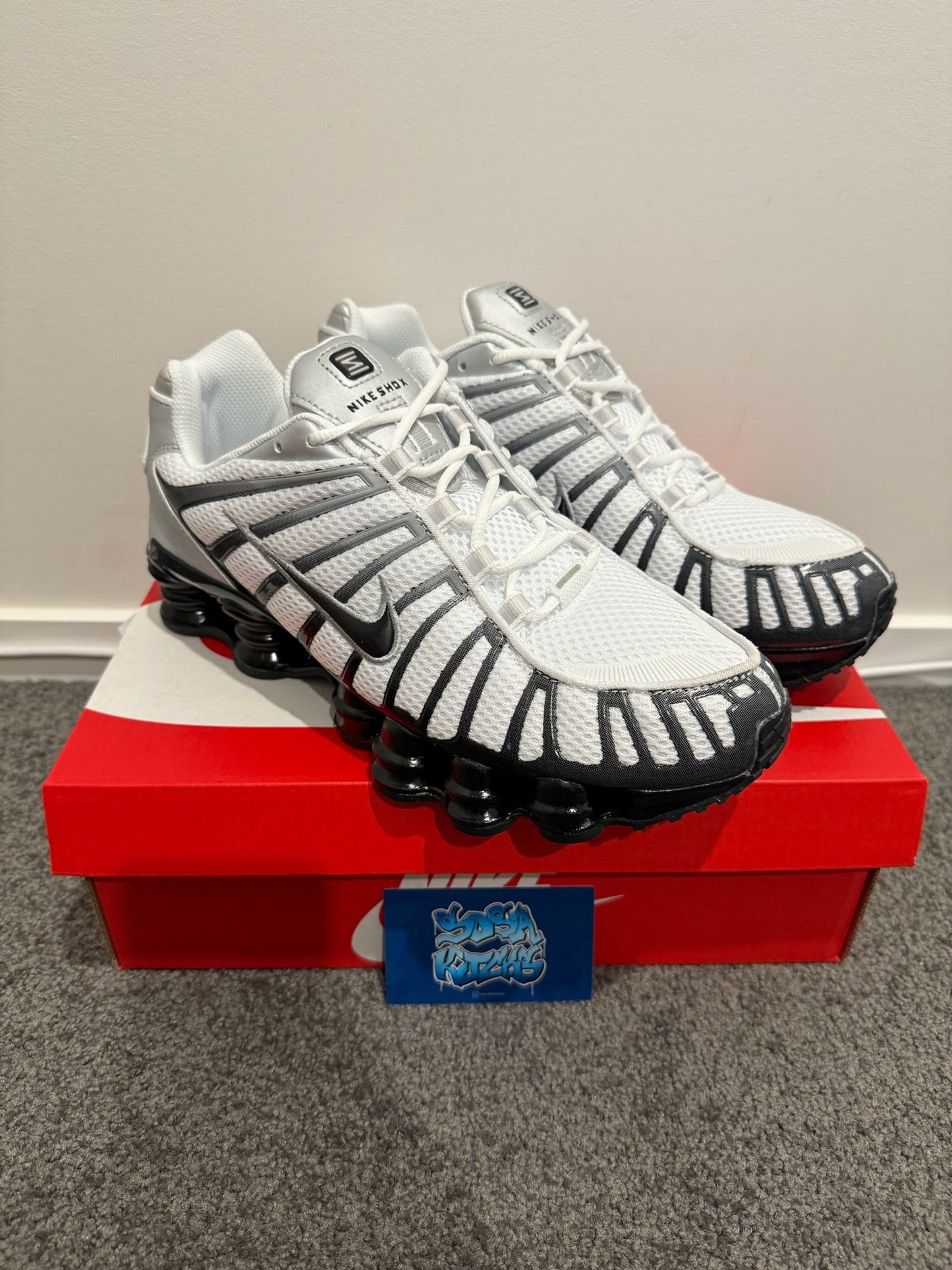 Shox TL - Black White