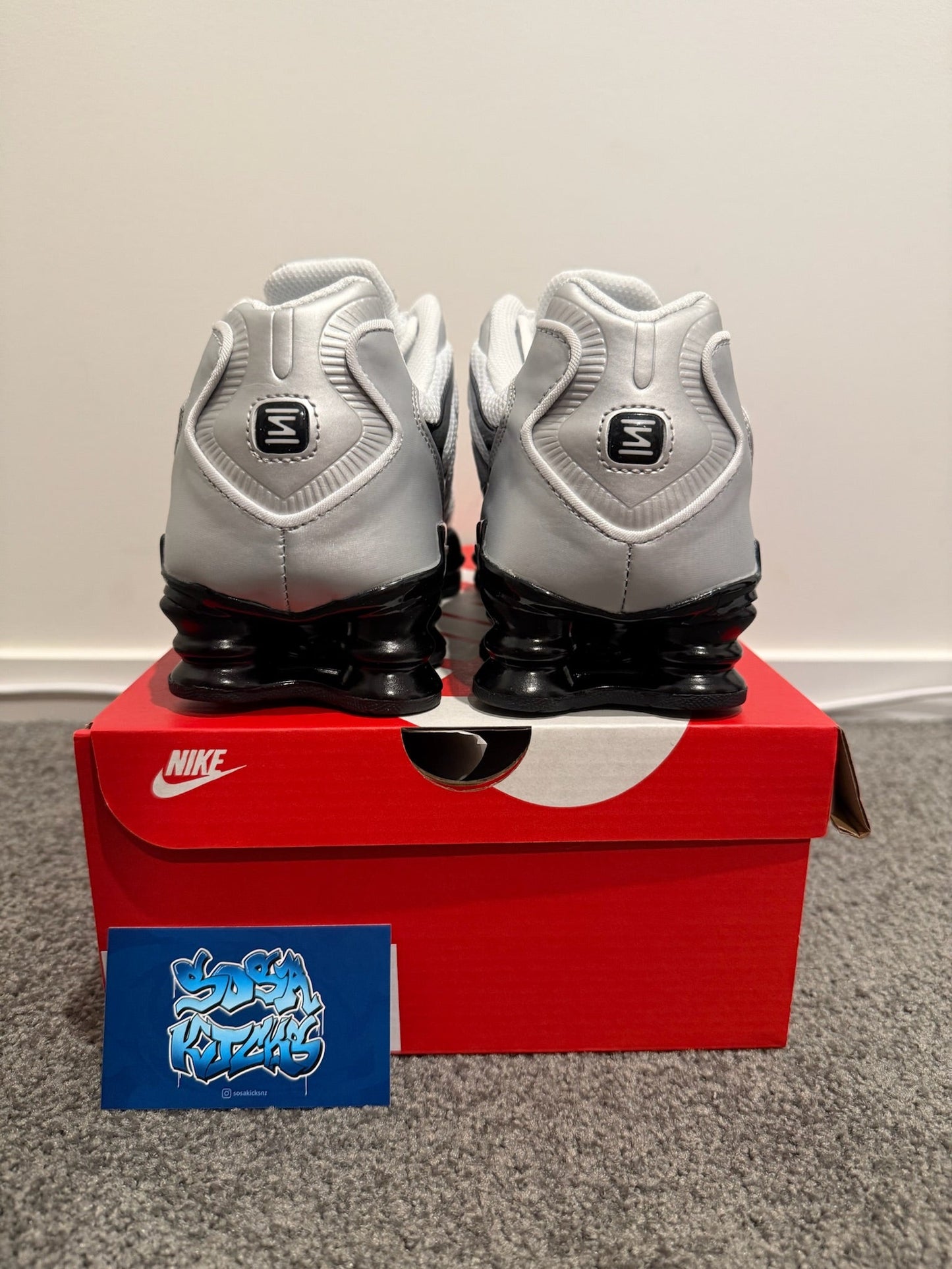 Shox TL - Black White