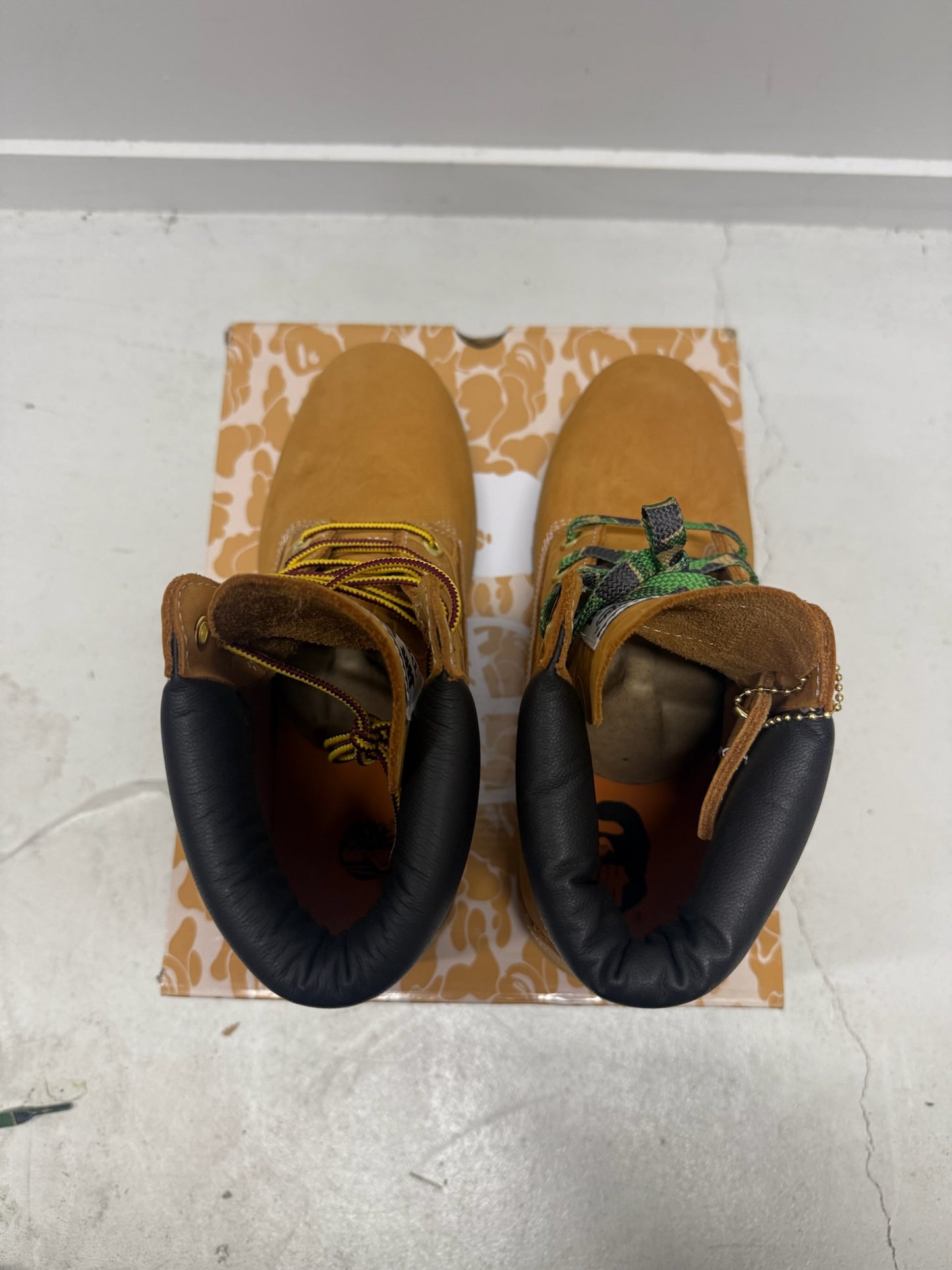 Timb 6 Inch Boot x Bape - Wheat